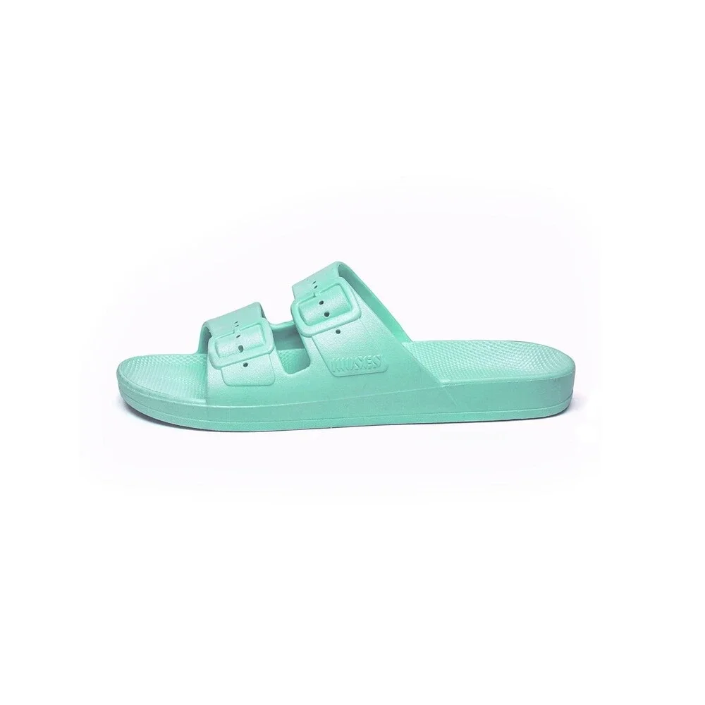 Freedom Moses Miami Sandals Toddler US 8 Green Slip On Comfort Slide ZAP1171